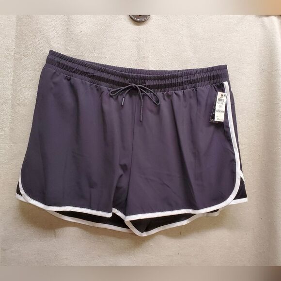 Plus Size Ideology Brand Black Athletic Shorts in Size 2X - Picture 1 of 9
